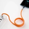 DUDAO Mocny kabel kątowy do iPhone USB-A - Lightning 30W 1m rotacja 180