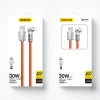 DUDAO Mocny kabel kątowy do iPhone USB-A - Lightning 30W 1m rotacja 180