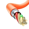 DUDAO Mocny kabel kątowy do iPhone USB-A - Lightning 30W 1m rotacja 180