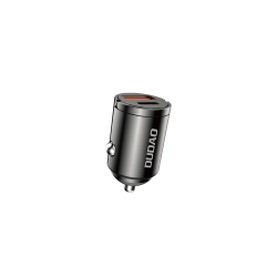 DUDAO Mini ładowarka samochodowa do gniazda zapalniczki 48W QC PD czarna