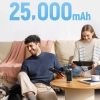 CUKTECH Powerbank 25000mAh USB-C USB-A 210W - czarny