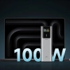 CUKTECH Powerbank 10000mAh USB-C USB-A 150W - szary