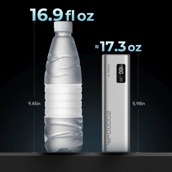 Powerbank Cuktech CUKP200XGLGR 20000mAh 100W szary