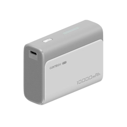 CUKTECH Powerbank 10000mAh USB-A USB-C 30W - szary