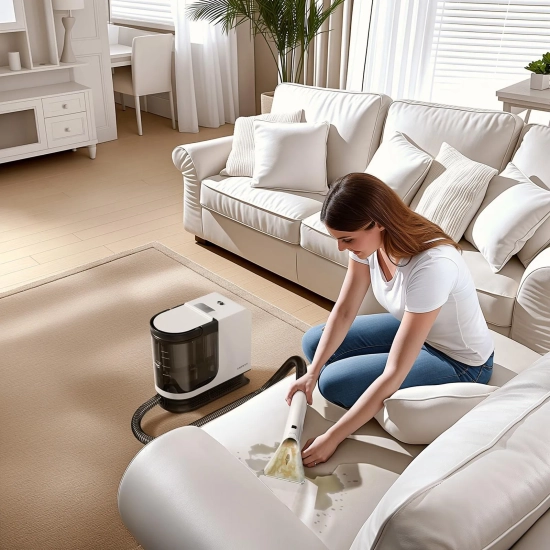 Odkurzacz piorący do tapicerek dywanów UWANT Y200 600W - biały