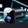 ACEFAST Ładowarka samochodowa 38W USB-C USB Power Delivery QC 3.0 czarny
