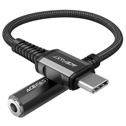 ACEFAST Przejściówka adapter do słuchawek audio AUX USB-C na 3.5mm mini