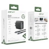 ACEFAST 2w1 Ładowarka sieciowa z kablem USB-C + przejściówka adapter USB-C