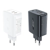 ACEFAST Ładowarka sieciowa A29 GaN dwa porty USB-C PD 50W czarny
