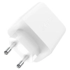 ACEFAST Szybka ładowarka sieciowa GaN 2x USB-C USB-A PPS PD QC4+ 65W biała