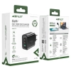 ACEFAST Szybka ładowarka sieciowa GaN 2x USB-C USB-A PPS PD QC4+ 65W biała
