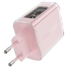 ACEFAST Ładowarka sieciowa GaN 65W 3 porty 1x USB 2x USB-C zielona