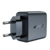 ACEFAST Szybka ładowarka sieciowa GaN 35W PD 2x USB-C czarna