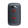 ACEFAST Szybka ładowarka sieciowa GaN 35W PD 2x USB-C czarna