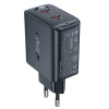ACEFAST Szybka ładowarka sieciowa GaN 35W PD 2x USB-C czarna