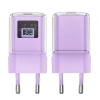 ACEFAST Ładowarka sieciowa z wyświetlaczem PD 30W GaN3 USB-C fioletowa
