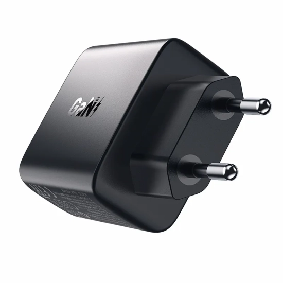 ACEFAST Ładowarka sieciowa PD 35W GaN z 3 portami 2x USB-A + USB-C czarna