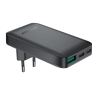 ACEFAST Ładowarka sieciowa płaska 65W GaN 2 USB-C USB-A ultra cienka