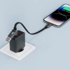 ACEFAST Kabel przewód USB-C - USB-A / USB-C 480Mb/s 3A 0.2m - czarny