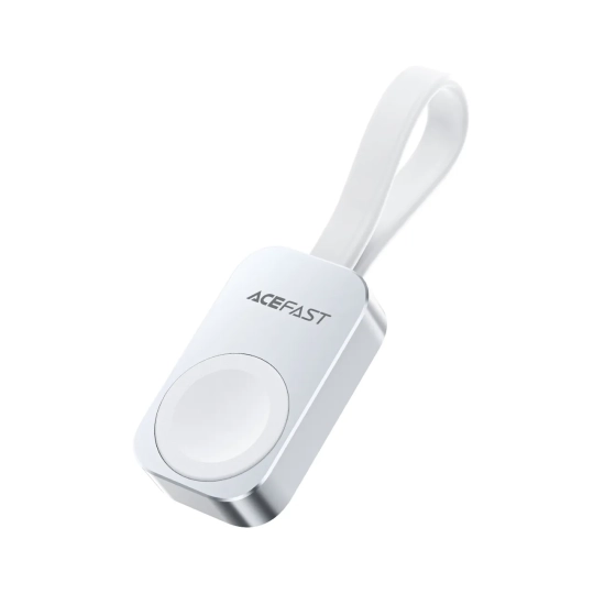 ACEFAST Ładowarka bezprzewodowa do Apple Watch 5W- srebrna