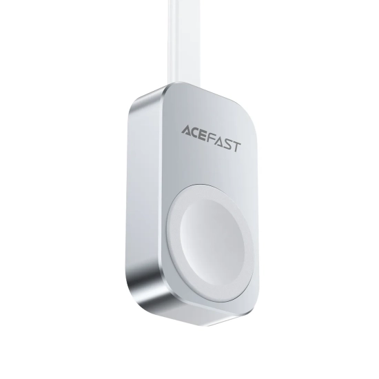 ACEFAST Ładowarka bezprzewodowa do Apple Watch 5W- srebrna