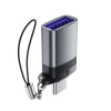 ACEFAST Adapter przejściówka USB-A - USB-C - szary