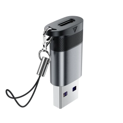 ACEFAST Adapter przejściówka USB-C - USB-A - szary