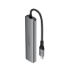 ACEFAST Hub stacja dokująca 6w1 USB-C - UAB-A USB-C HDMI SD 4K 60Hz PD 90W