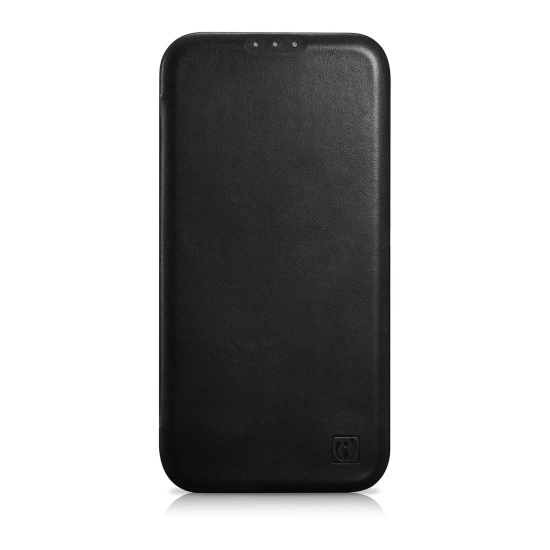 ICARER Skórzane etui iPhone 14 Plus z klapką magnetyczne MagSafe CE Oil