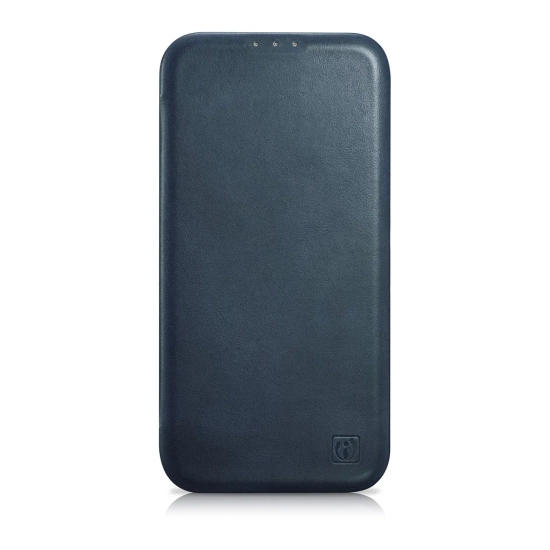 ICARER Skórzane etui iPhone 14 Plus z klapką magnetyczne MagSafe CE Oil