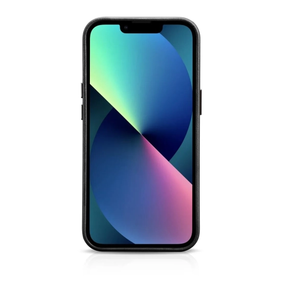 ICARER Skórzane etui iPhone 14 Plus magnetyczne z MagSafe Oil Wax Premium