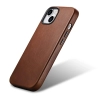 ICARER Skórzane etui iPhone 14 Plus magnetyczne z MagSafe Oil Wax Premium