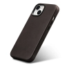 ICARER Skórzane etui iPhone 14 Plus magnetyczne z MagSafe Oil Wax Premium