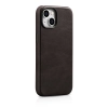 ICARER Skórzane etui iPhone 14 Plus magnetyczne z MagSafe Oil Wax Premium