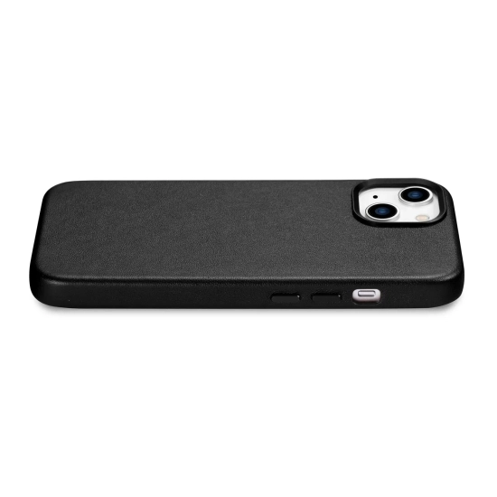 ICARER Pokrowiec etui z naturalnej skóry do iPhone 14 Plus MagSafe Case