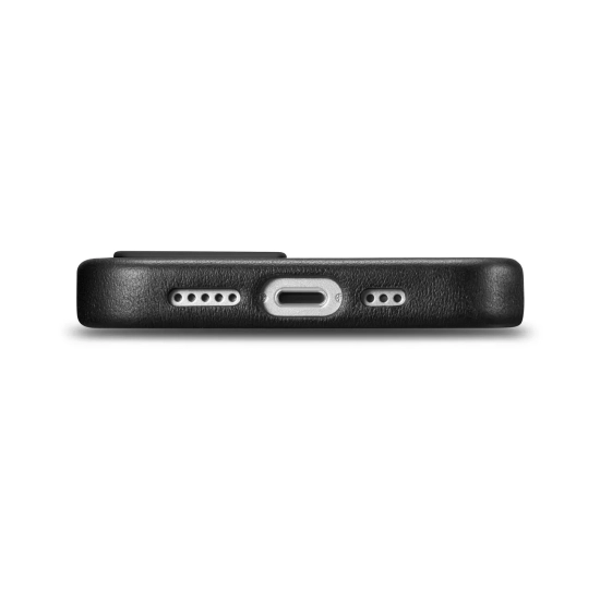 ICARER Pokrowiec etui z naturalnej skóry do iPhone 14 Plus MagSafe Case