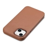 ICARER Pokrowiec etui z naturalnej skóry do iPhone 14 Plus MagSafe Case