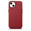 ICARER Pokrowiec etui z naturalnej skóry do iPhone 14 Plus MagSafe Case