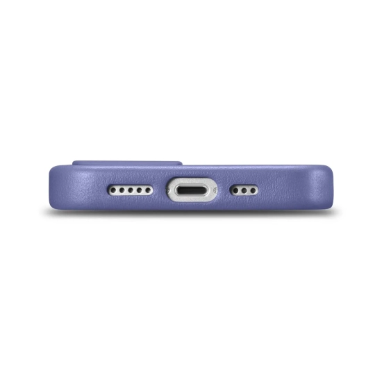 ICARER Pokrowiec etui z naturalnej skóry do iPhone 14 Plus MagSafe Case
