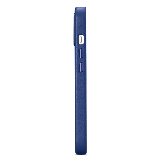 ICARER Pokrowiec etui z naturalnej skóry do iPhone 14 Plus MagSafe Case