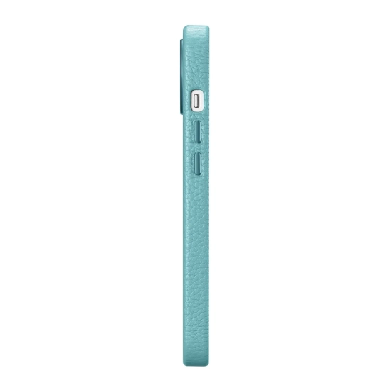 ICARER Skórzane etui iPhone 14 Plus magnetyczne z MagSafe Litchi Premium