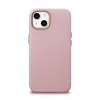 ICARER Skórzane etui iPhone 14 Plus magnetyczne z MagSafe Litchi Premium