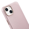 ICARER Skórzane etui iPhone 14 Plus magnetyczne z MagSafe Litchi Premium