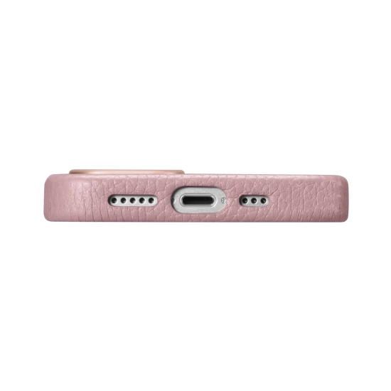 ICARER Skórzane etui iPhone 14 Plus magnetyczne z MagSafe Litchi Premium