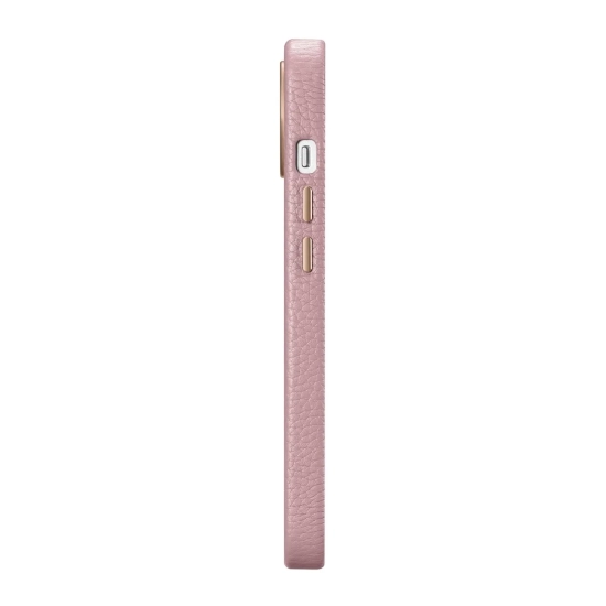 ICARER Skórzane etui iPhone 14 Plus magnetyczne z MagSafe Litchi Premium