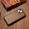 ICARER Etui pokryte naturalną skórą do iPhone 14 Plus Leather Oil Wax