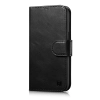 ICARER 2w1 etui skórzany pokrowiec z klapką iPhone 14 Plus Anti-RFID Oil