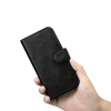 ICARER 2w1 etui skórzany pokrowiec z klapką iPhone 14 Plus Anti-RFID Oil