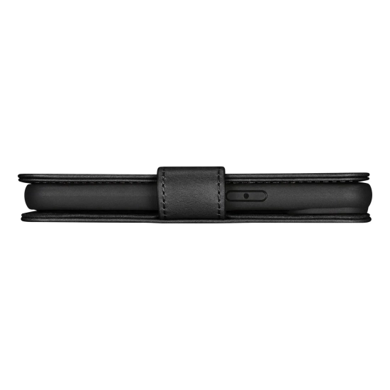 ICARER 2w1 etui skórzany pokrowiec z klapką iPhone 14 Plus Anti-RFID Oil