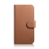 ICARER 2w1 etui skórzany pokrowiec z klapką iPhone 14 Pro Anti-RFID Wallet